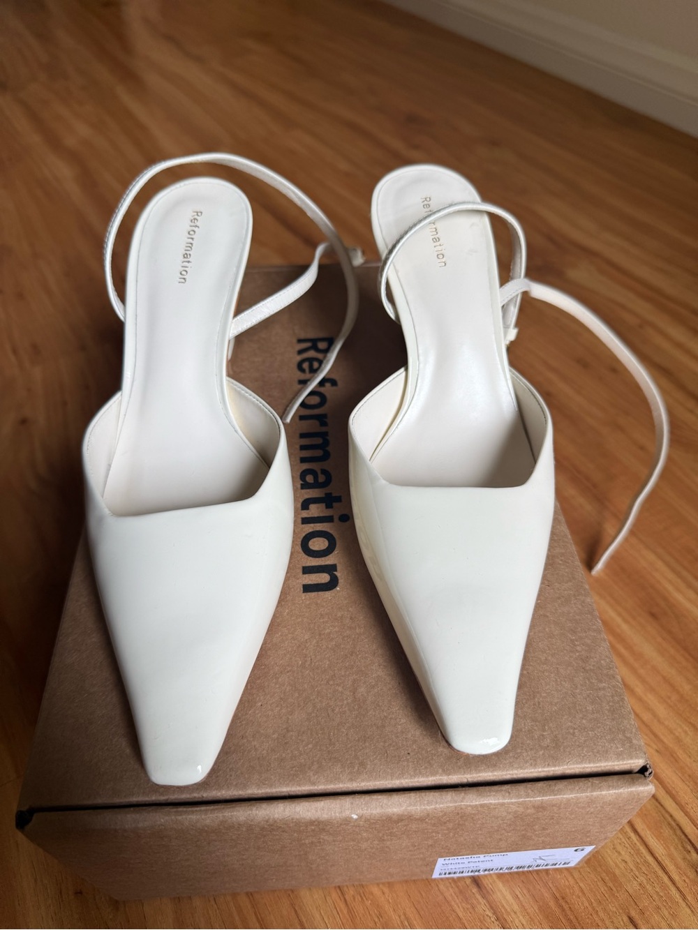 Reformation Natasha Pump Size 6 - Picture 4 of 9